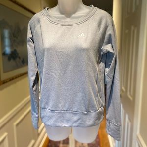 Adidas - Woman’s  very soft gray sweatshirt, Size: S